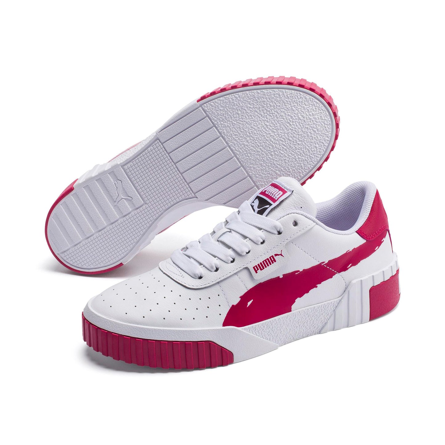 CALI BRUSHED WN'S (PUMA White-Cerise)