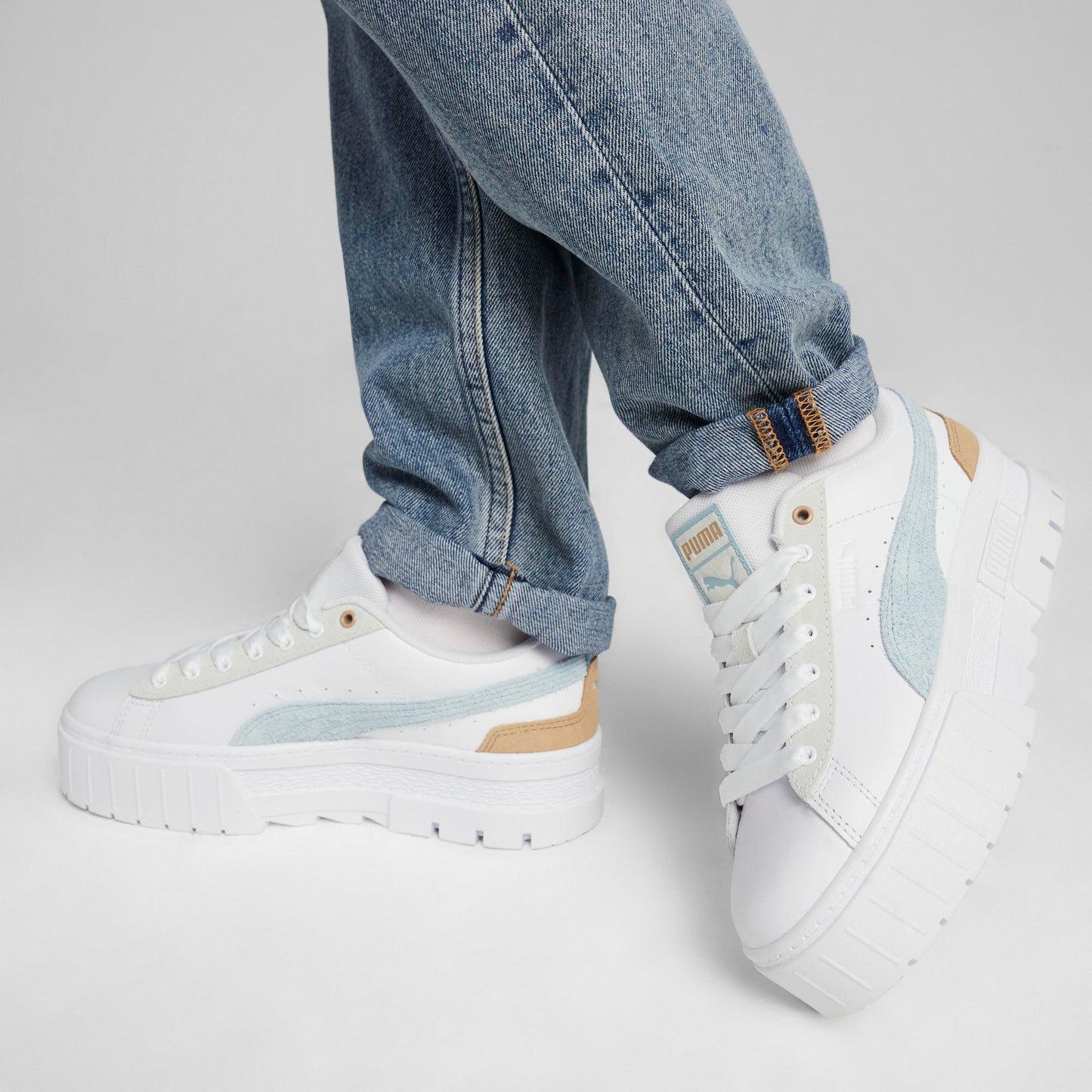 MAYZE MIX WNS (PUMA White-Turqoise Surf)