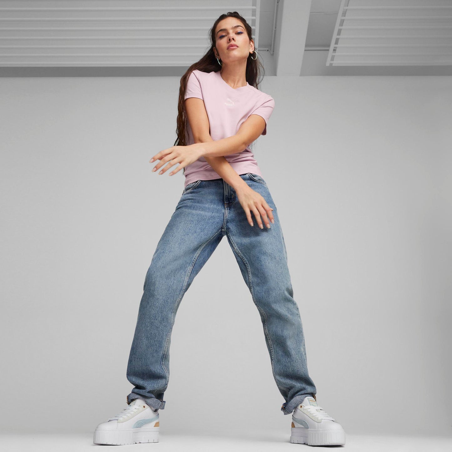 MAYZE MIX WNS (PUMA White-Turqoise Surf)