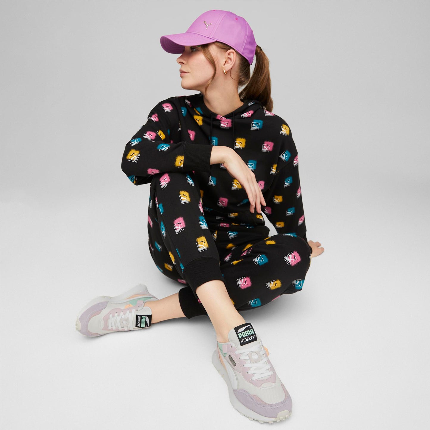 RIDER FV "FUTURE VINTAGE " (PUMA White-Lavander Fog)