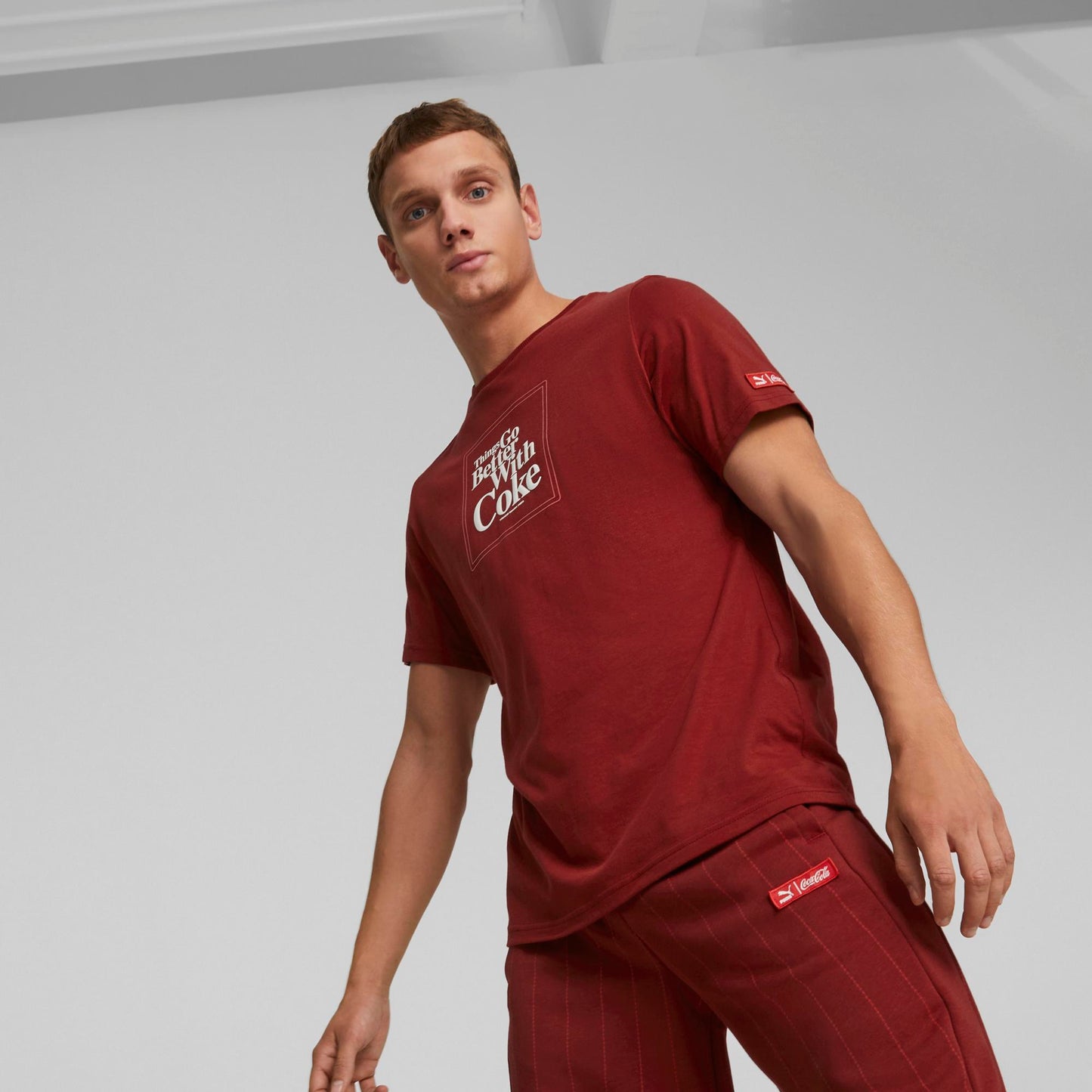 PUMA X COCA COLA GRAPHIC TEE (Intense Red)