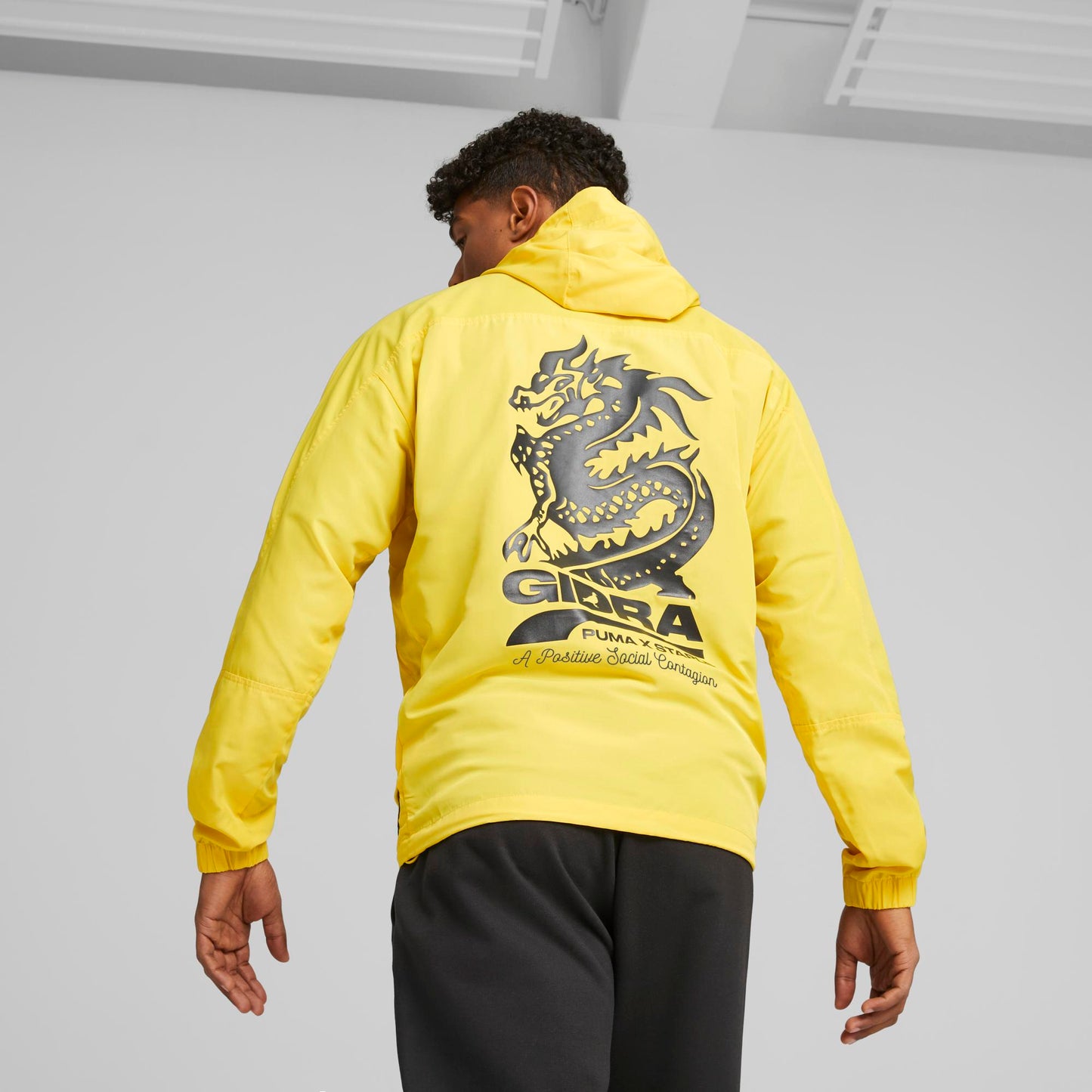 PUMA X STAPLE ANORAK JACKET (Sun Ray Yellow)