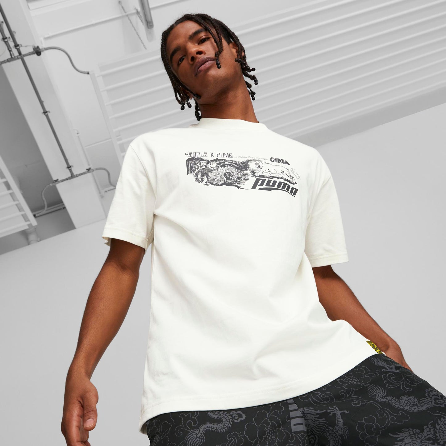 PUMA X STAPLE GRAPHIC TEE (Warm White)