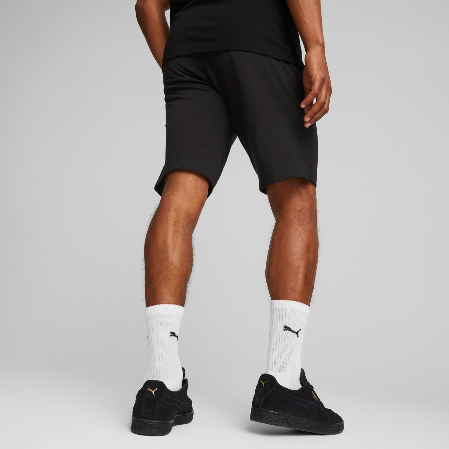ESS JERSEY SHORTS (PUMA Black)