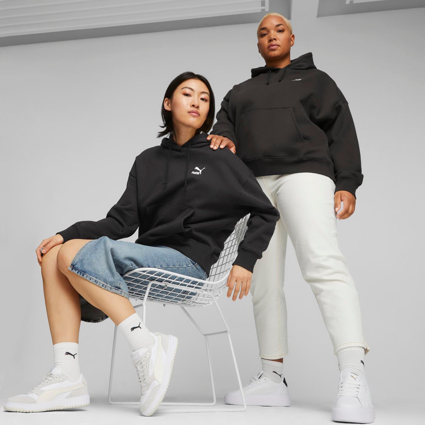 CLASSICS OVERSIZED HOOD (PUMA Black)