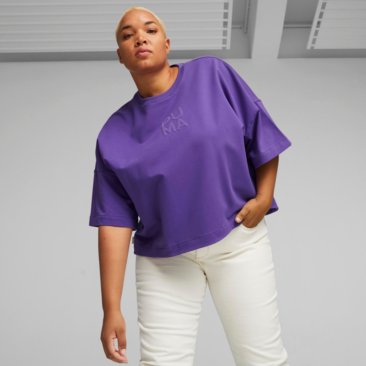 INFUSE RELAXED TEE (Team Violet)