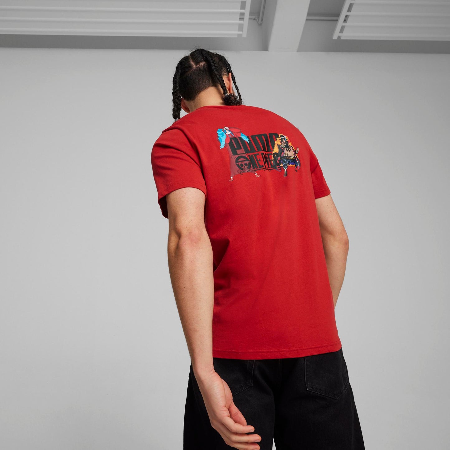 PUMA X ONE PIECE GRAPHIC TEE (Club Red)