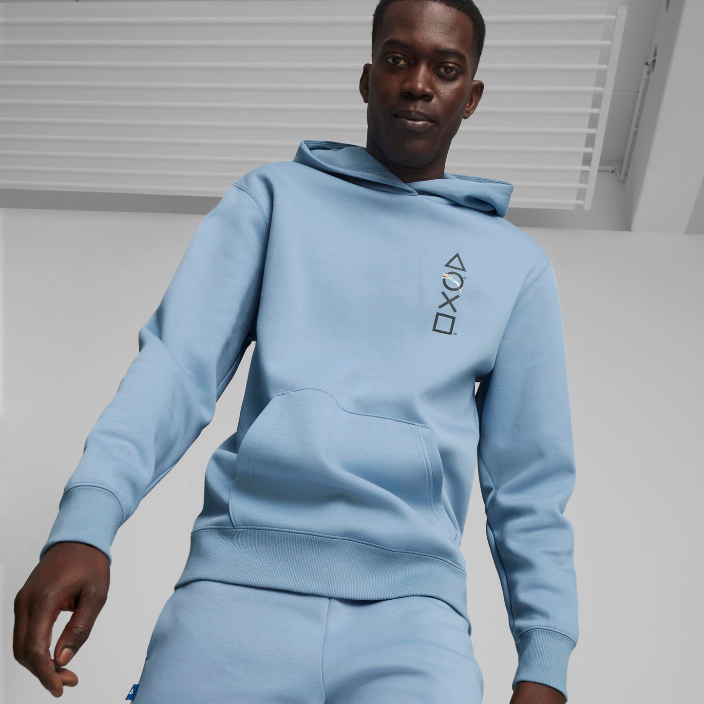 PUMA X PLAYSTATION HOODIE (Zen Blu)