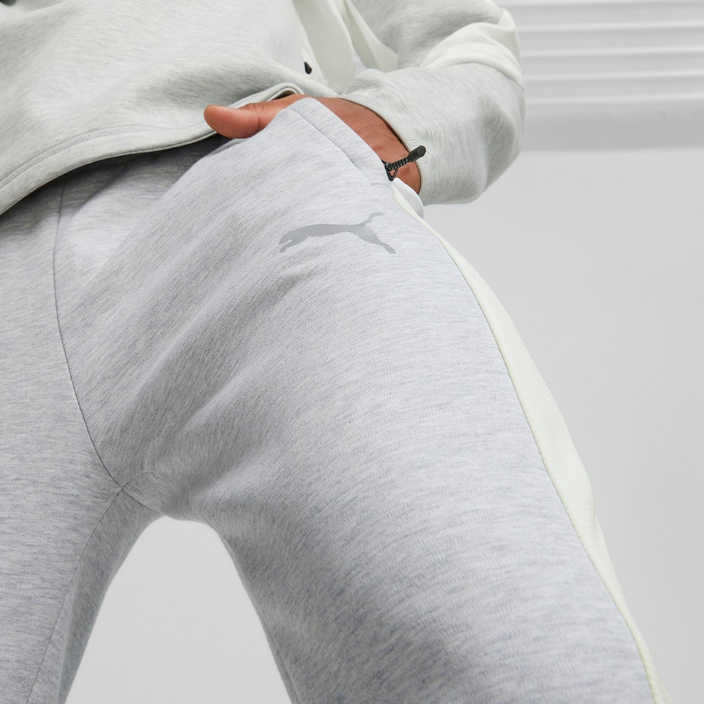 EVOSTRIPE PANTS (Light Gray Heather)