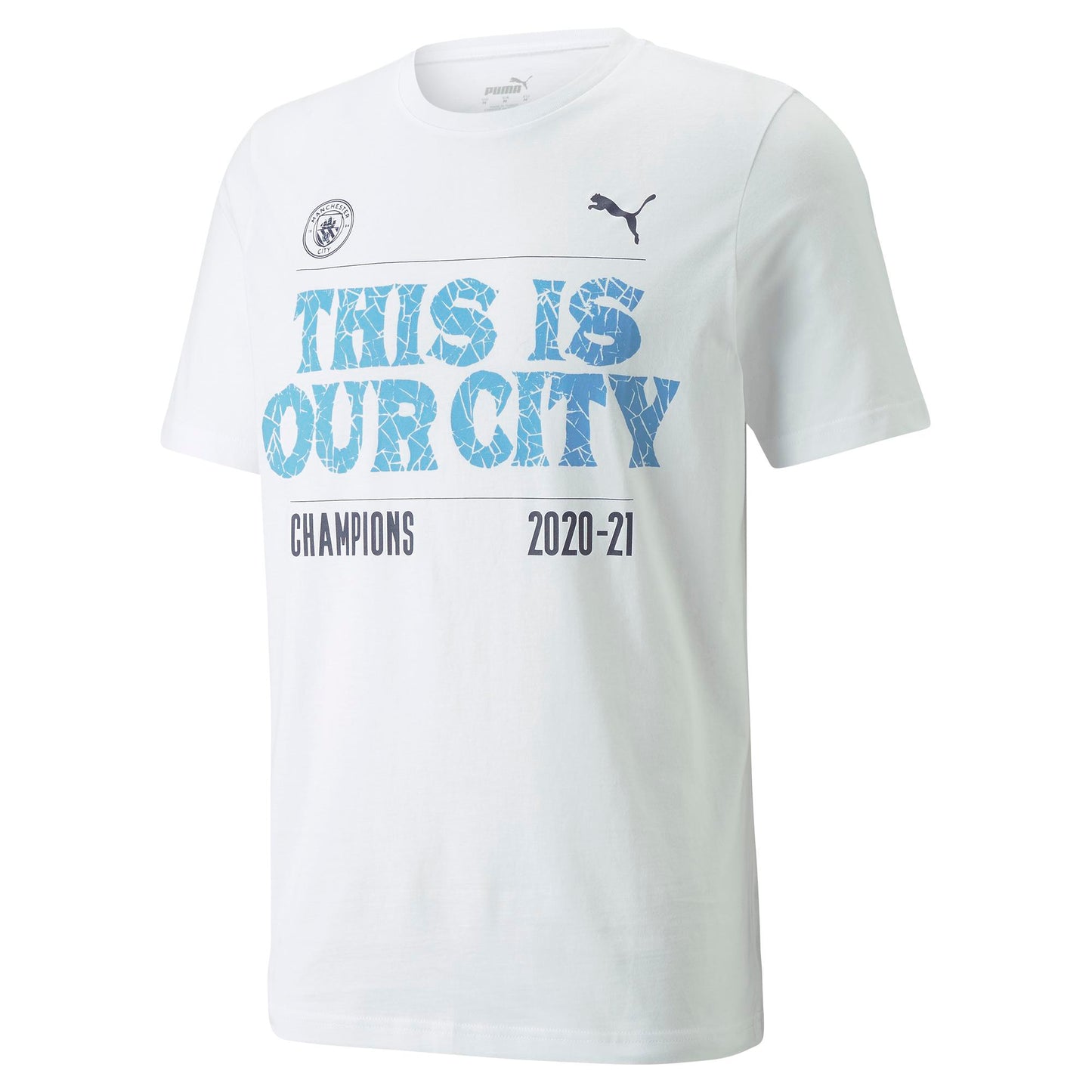MCFC EPL WINNERS TEE (PUMA White)