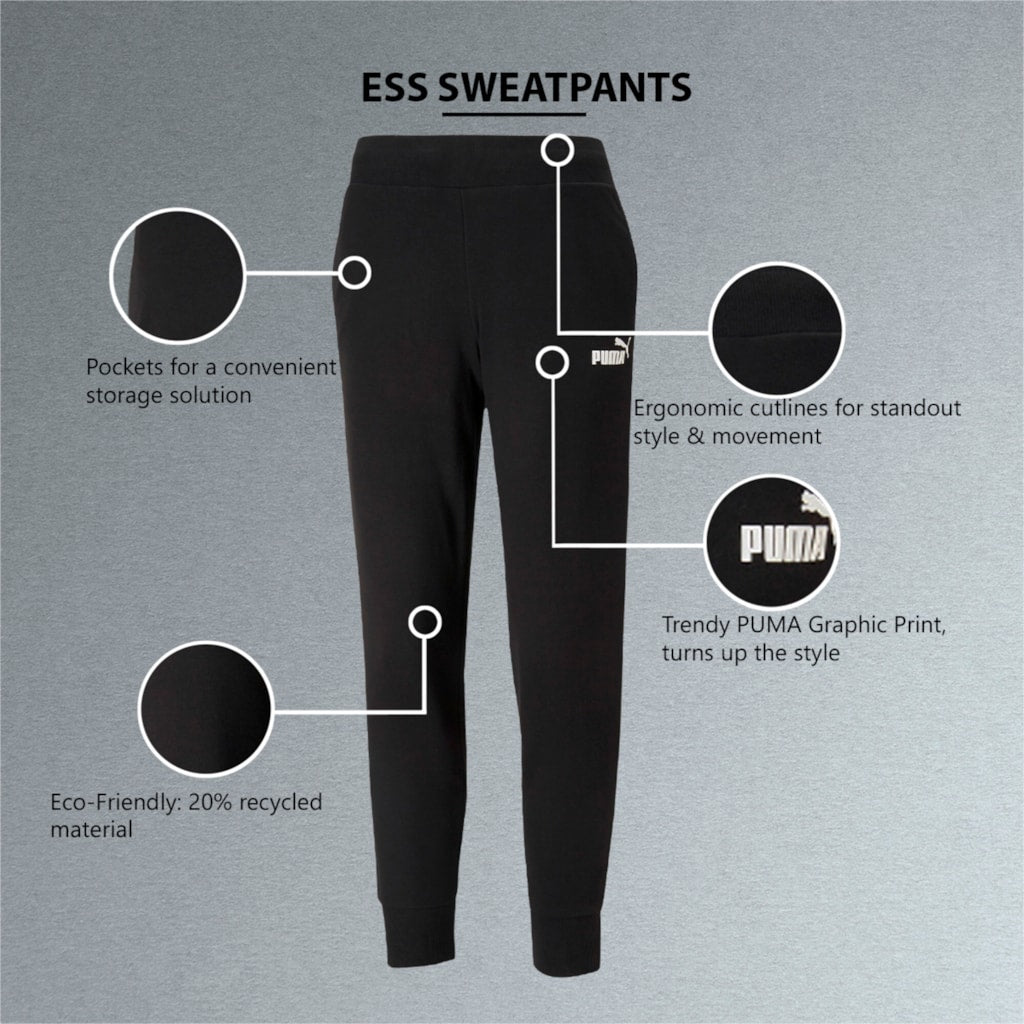 ESS SWEATPANTS (PUMA Black)