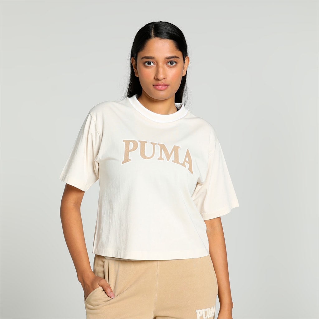 PUMA SQUAD GRAPHIC TEE (Alpine Snow)