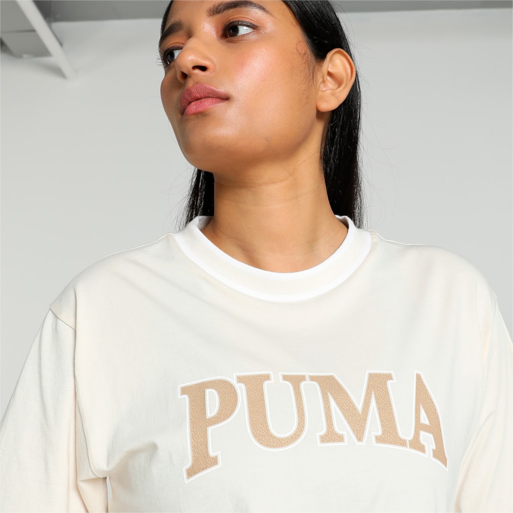 PUMA SQUAD GRAPHIC TEE (Alpine Snow)