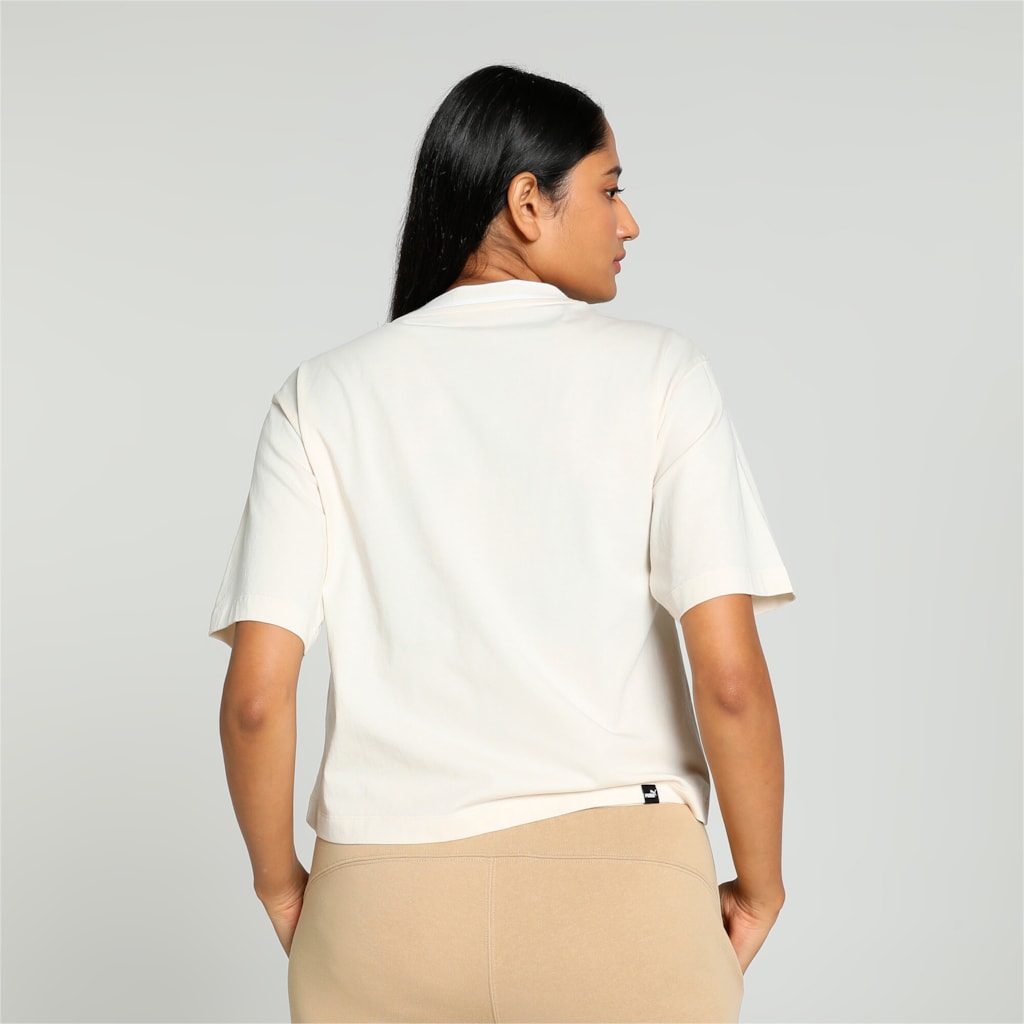 PUMA SQUAD GRAPHIC TEE (Alpine Snow)