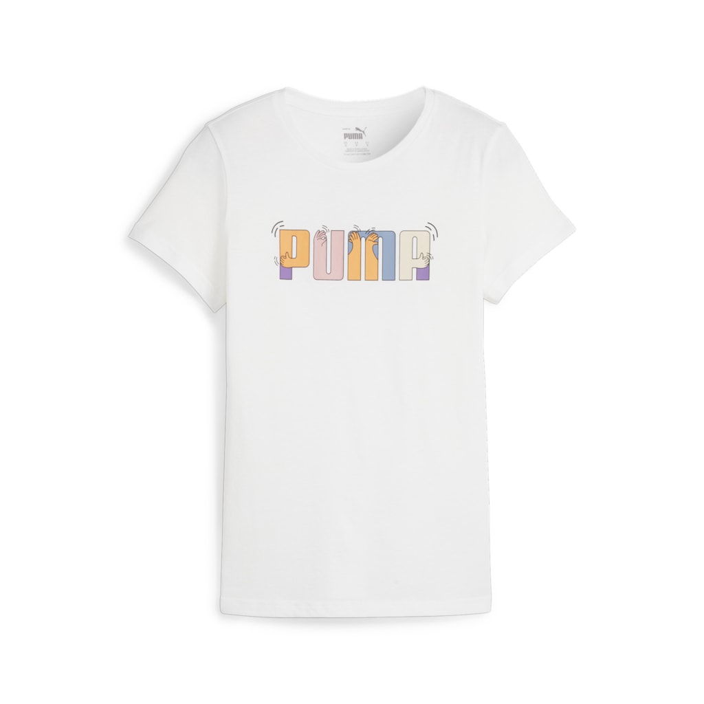 ESS+ GRAPHIC TEE (PUMA White)