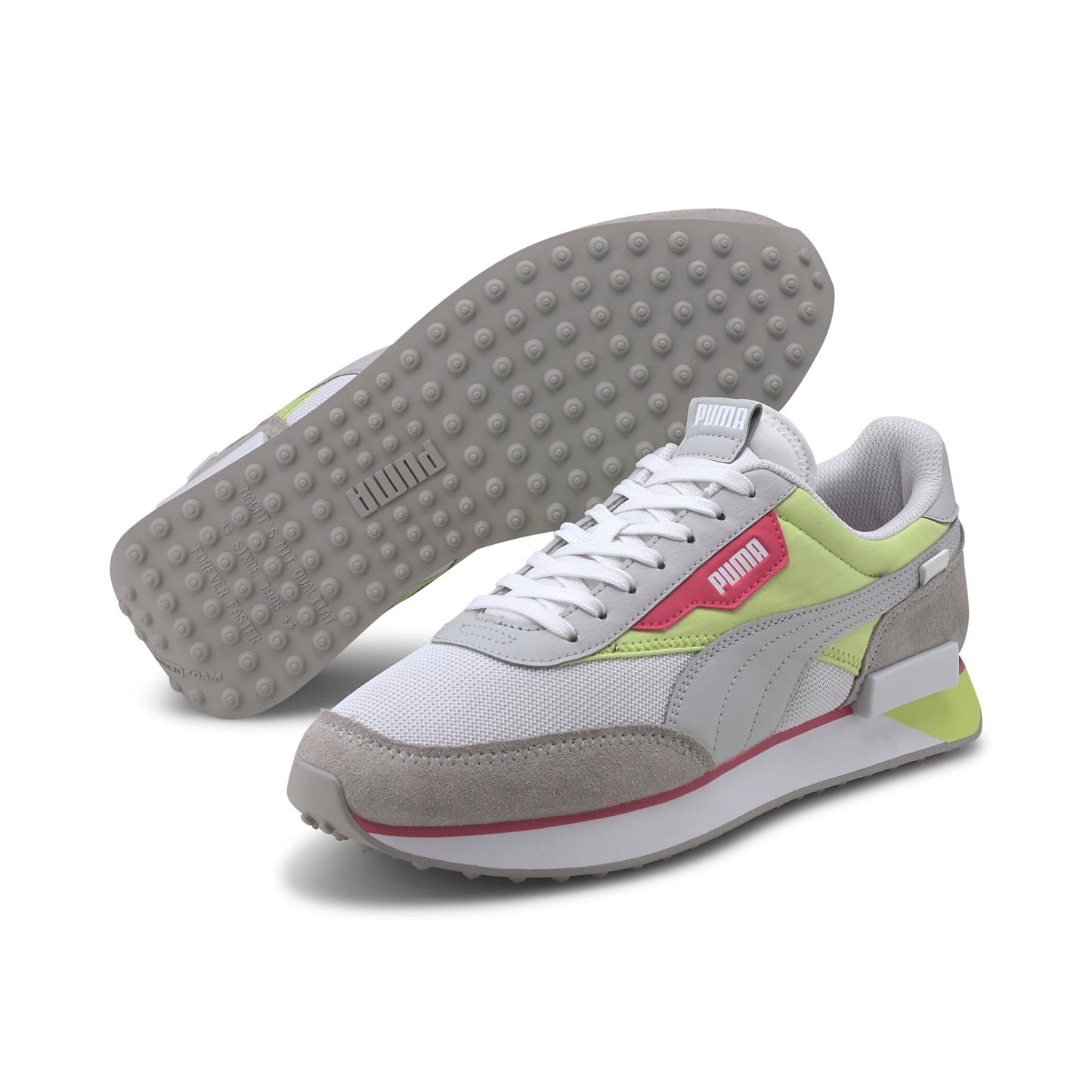 FUTURE RIDER NEON PLAY (Gray Violet-Sharp Green)