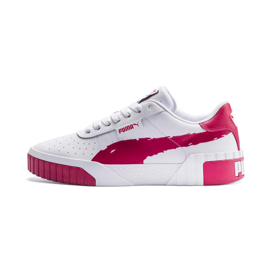 CALI BRUSHED WN'S (PUMA White-Cerise)