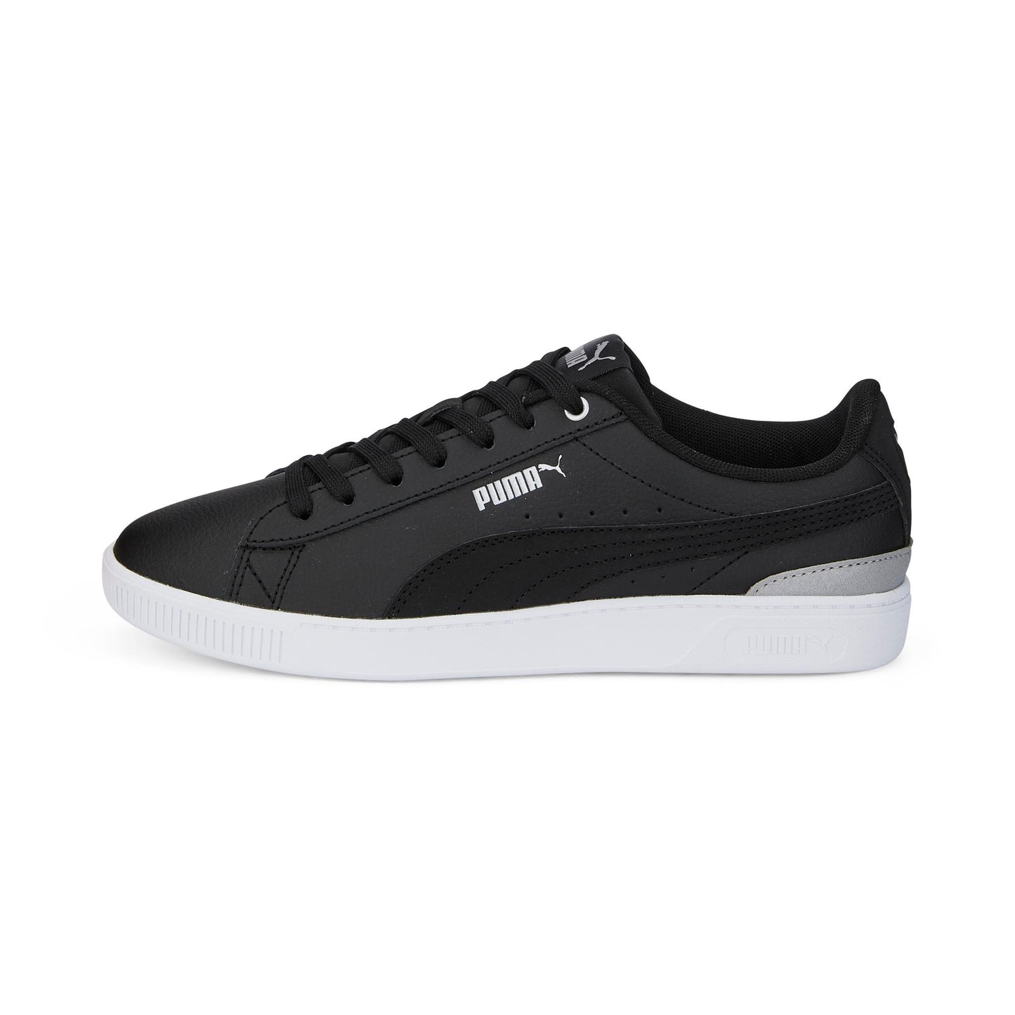 VIKKY V3 LTHR (PUMA Black-PUMA Black-Silver)