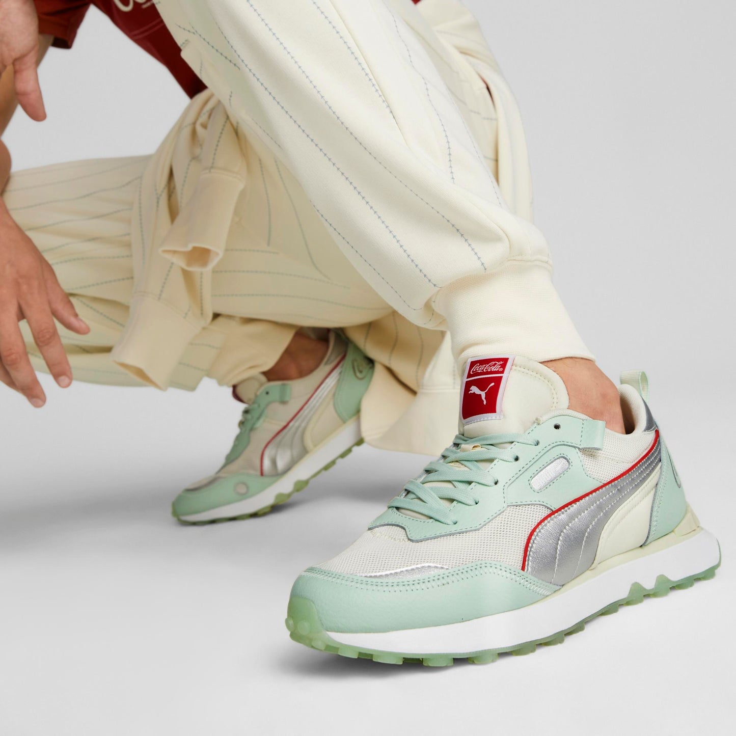 RIDER FV LE COCA COLA (Gossamer Green-PUMA Silver)