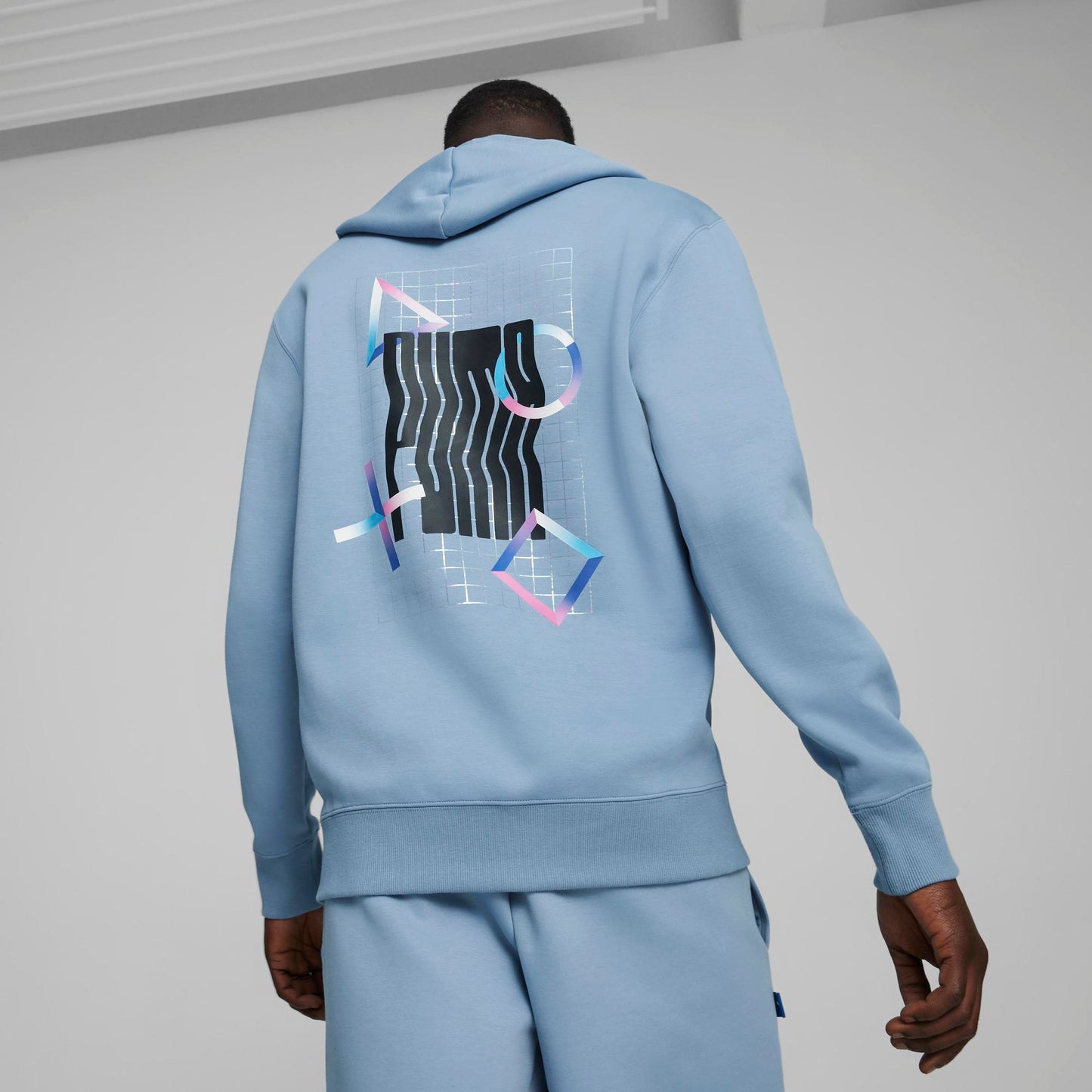 PUMA X PLAYSTATION HOODIE (Zen Blu)