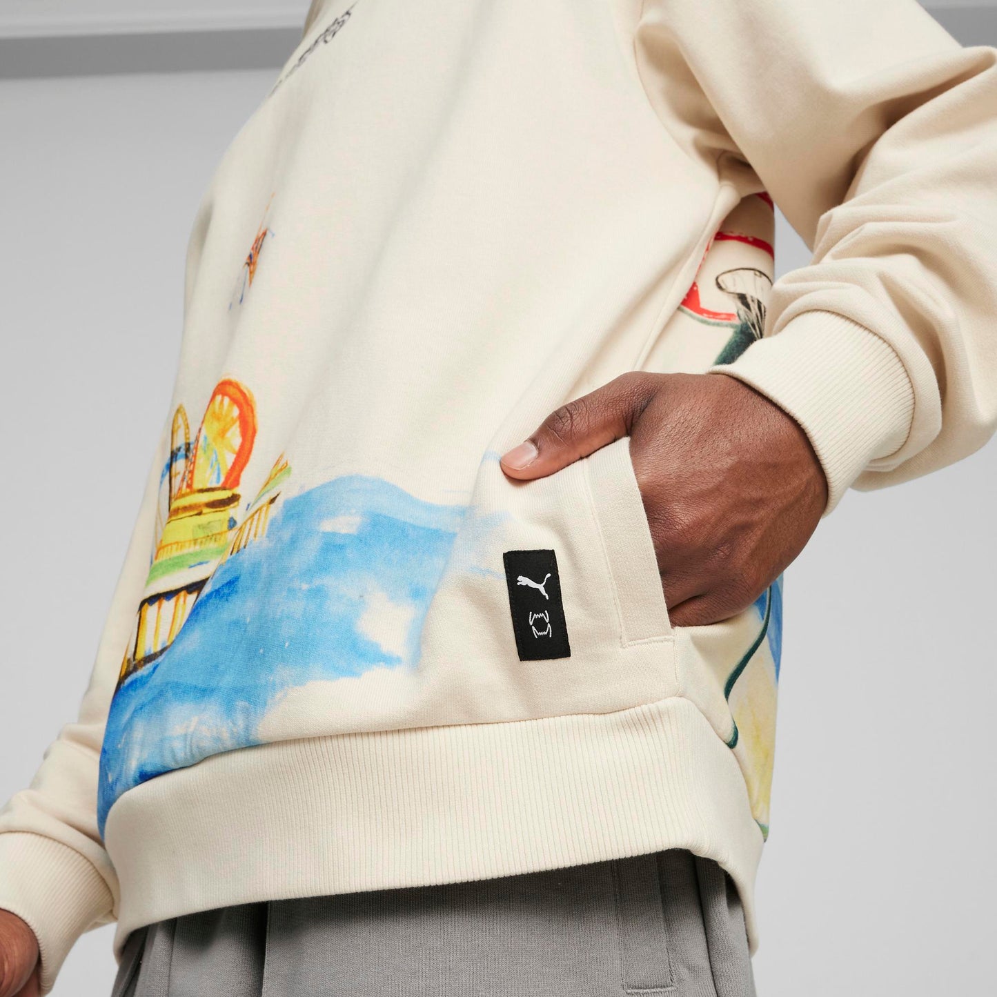 SHOWTIME HOODIE (Alpine Snow)