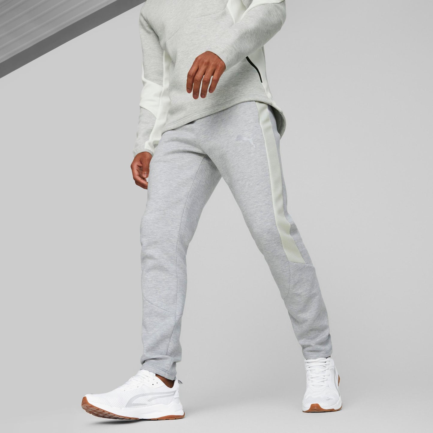 EVOSTRIPE PANTS (Light Gray Heather)