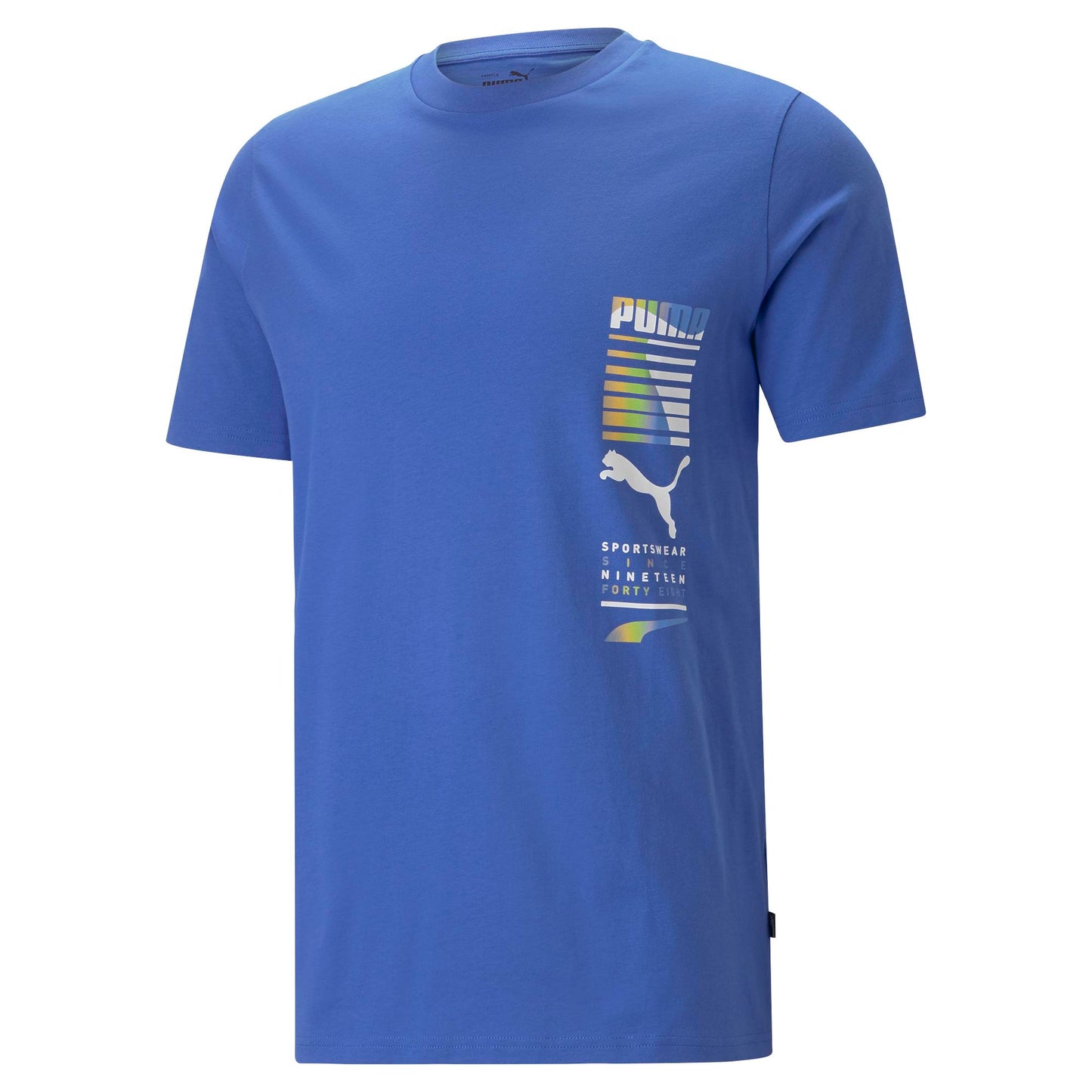 GRAPHICS MULTICOLOR TEE (Royal Sapphire)