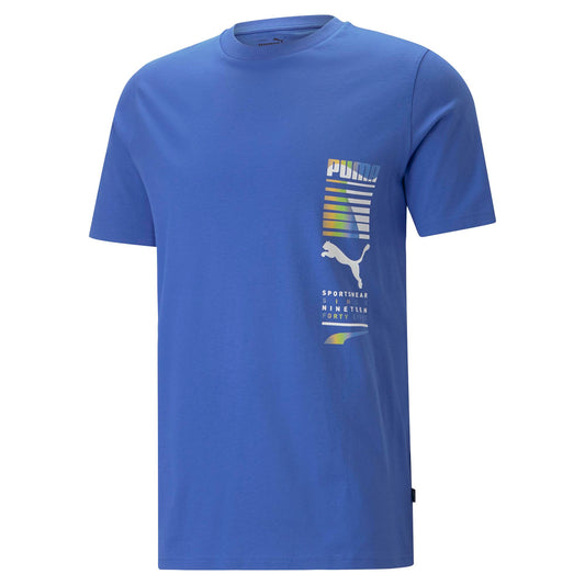 GRAPHICS MULTICOLOR TEE (Royal Sapphire)