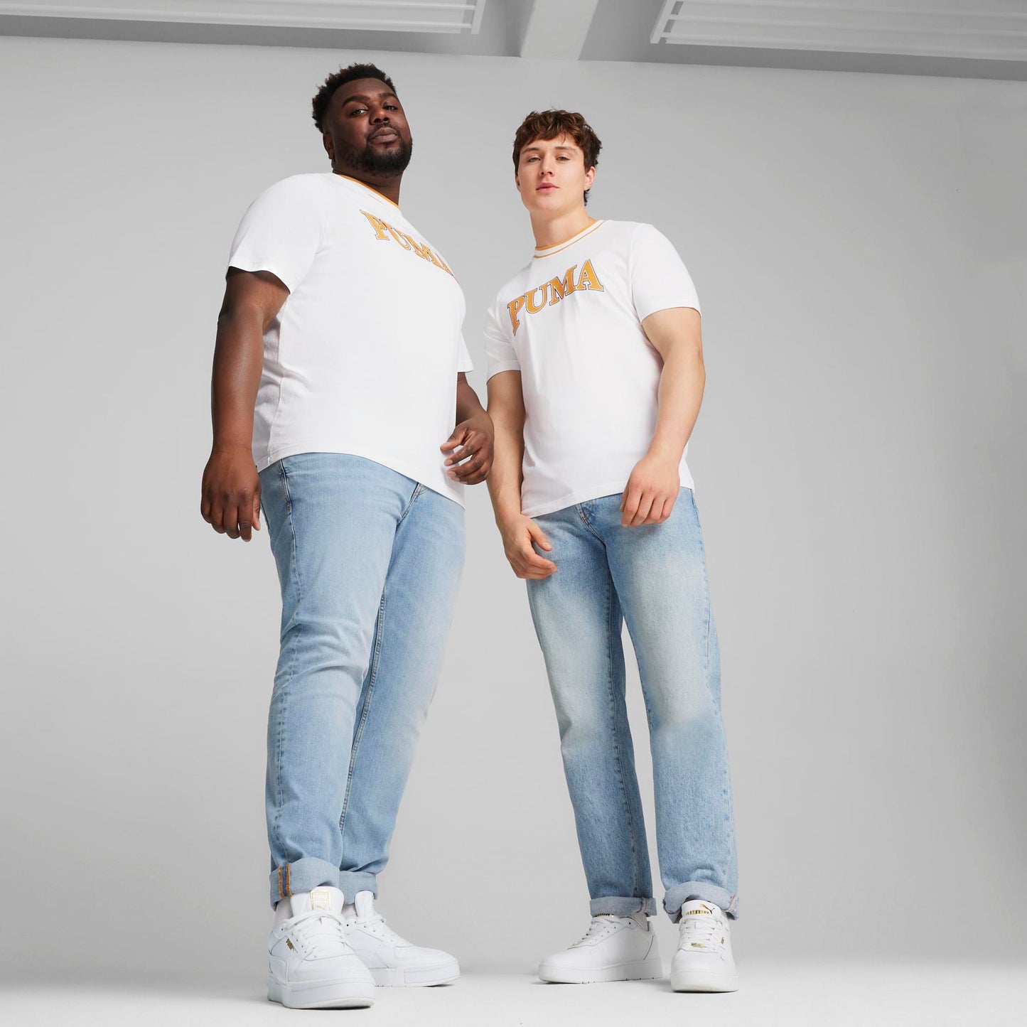 PUMA SQUAD GRAPHIC TEE (PUMA White)