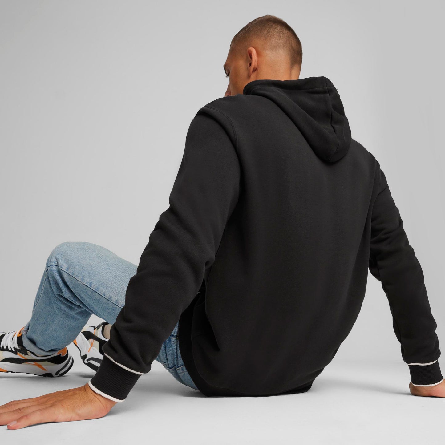 PUMA SQUAD HOODIE (PUMA Black)