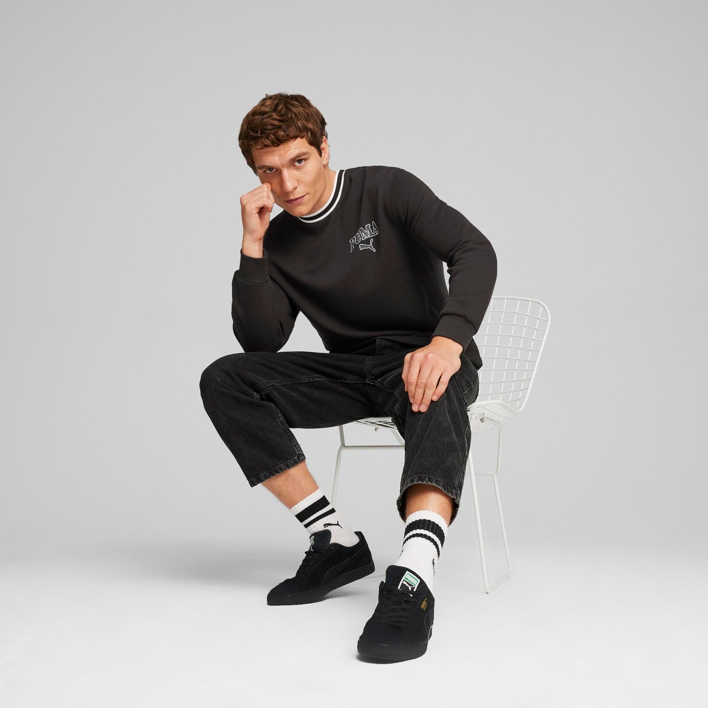 PUMA SQUAD CREW TR (PUMA Black)