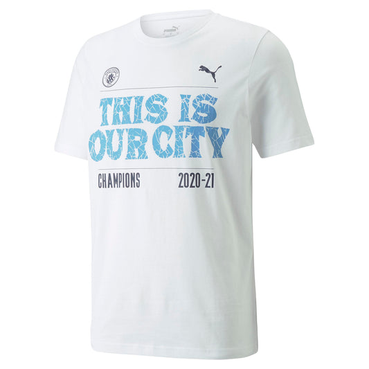 MCFC EPL WINNERS TEE (PUMA White)