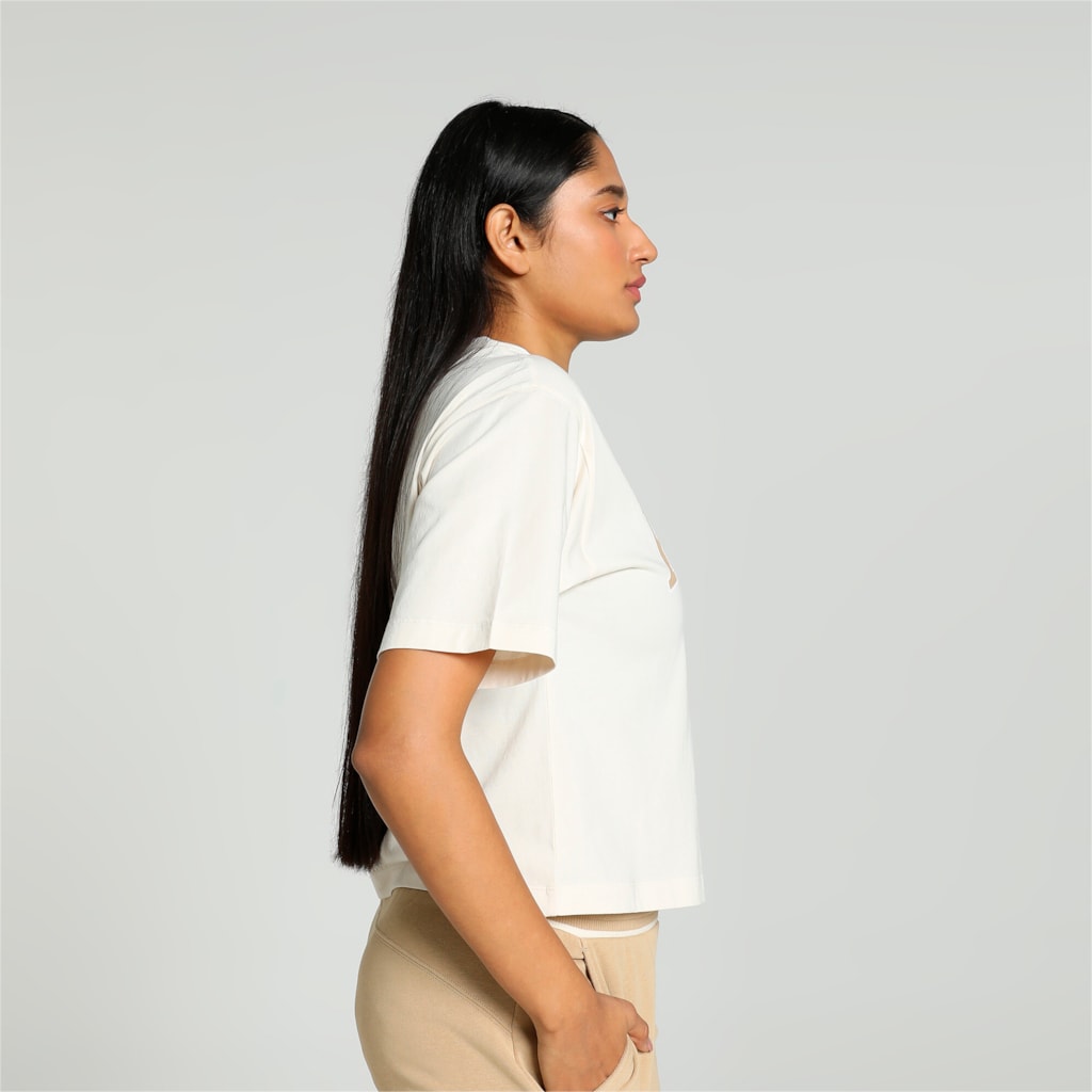 PUMA SQUAD GRAPHIC TEE (Alpine Snow)