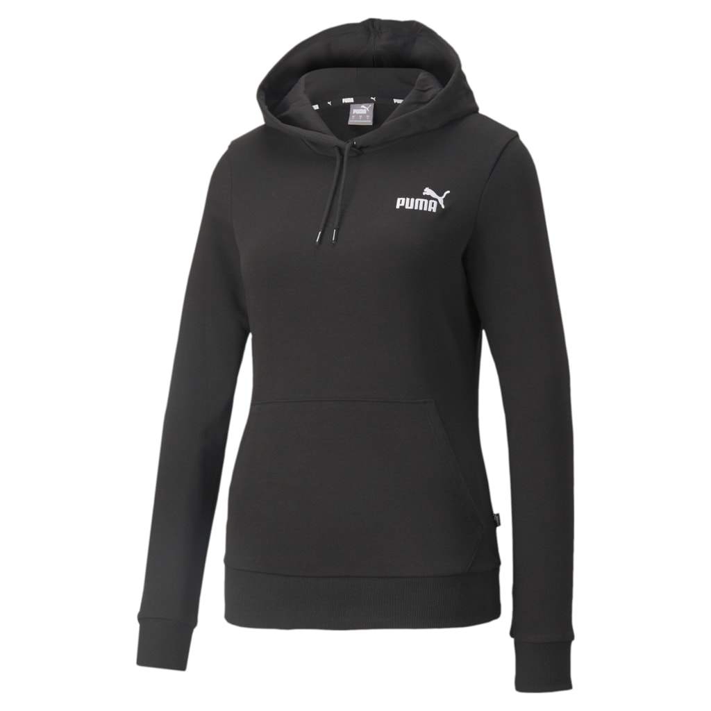 ESS+ EMBROIDERY HOODIE TR (PUMA Black)