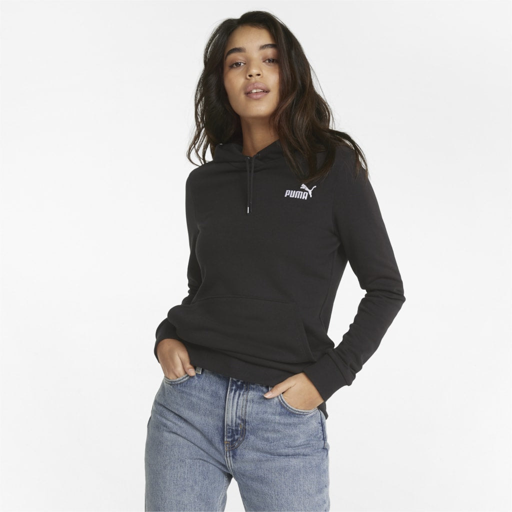ESS+ EMBROIDERY HOODIE TR (PUMA Black)